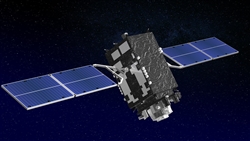 準天頂衛星システム「みちびき」（画像提供：内閣府）