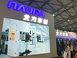 NAURAなど中国装置メーカーの存在感が増している