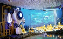 海洋ロボット館の館内展示