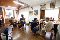 茶話本舗の内部