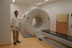 地下に新規導入したPET-CT