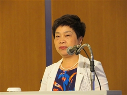 福建省商務省副巡視員の呉霏氏