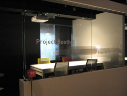 シンカに設置した部屋