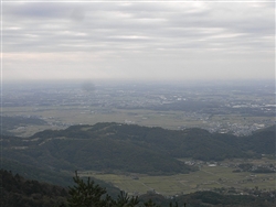 宿から見る街の景色