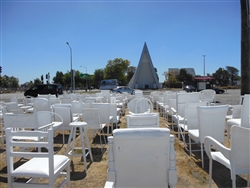 クライストチャーチの「185 Empty Chairs」