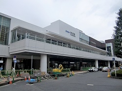所沢駅の様子（20年9月撮影）