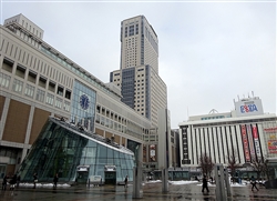 札幌市と福岡市は共通点が多い（写真は札幌駅前）