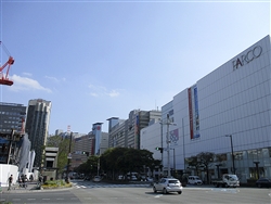 街づくりが進む福岡市の天神地区