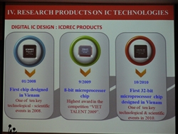 ICDRECが開発したIC（4Sでの発表より）