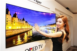LGディスプレーが量産するTV向けOLEDパネル