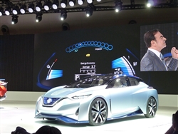 日産が目指す自動運転のコンセプトカー「ニッサンIDSコンセプト」