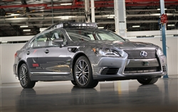 トヨタの自動運転 新型実験車「Platform3.0」（提供：トヨタ自動車）