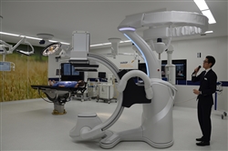 「Discovery IGS 7 OR」などの機器を設置した手術室イメージ