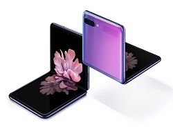 フォルダブル有機ELディスプレーを搭載したサムスンのGalaxy Z Flip