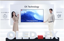 輝度を30％高めたLGDのOLED.EX