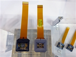 YITOAマイクロテクノロジーの「電磁駆動型MEMSミラー」展示品