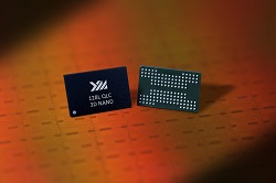 YMTCは20年4月に128層QLCの3D-NANDを発表した（同社リリースより）