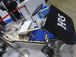 デモ展示されていたヒロセ電機の「HRSカー」