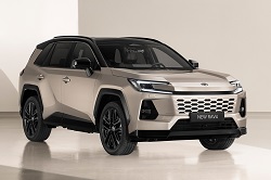 ソフトウエアづくりプラットフォーム「Arene」を搭載した「RAV4 CORE（プロトタイプ）」を25年度内に日本市場に投入