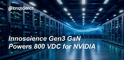 イノサイエンスは米NVIDIAが推進するAIデータセンター向け800V電源の開発にも協力する