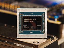マイクロソフトの推論用AIアクセラレーター「Maia 200」