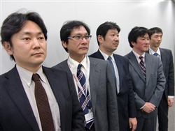 Cloud Testing Serviceのスタッフ（左端は木村社長、左から2番目は渡辺取締役）