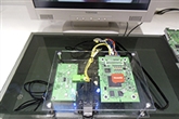 韓国のある太陽光ウエハーメーカーのライン内部の様子