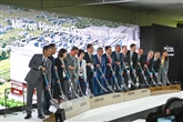 韓国のある太陽光ウエハーメーカーのライン内部の様子
